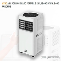 Aire Acondicionado Portátil MYUC  3 EN 1 - 12.000 BTU/H - 3.000 FRIGORÍAS - Imagen 1