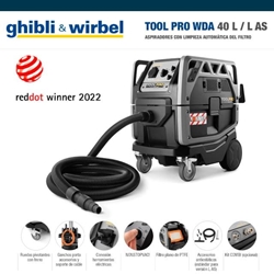 Aspirador Industrial GHIBLI&WIRBEL ToolPro WDA40 L AS - Imagen 1
