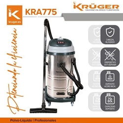 Aspirador Industrial KRÜGER KRA775 3600W 80L - Imagen 1
