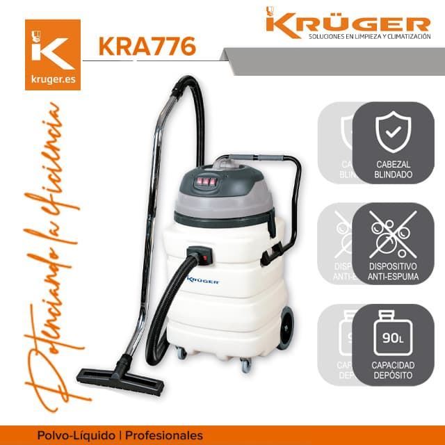 Aspirador Industrial KRÜGER KRA776 3600W 90L - Imagen 1