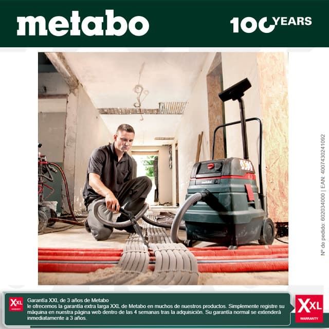 Aspirador Industrial METABO ASR 50 L SC - Imagen 4