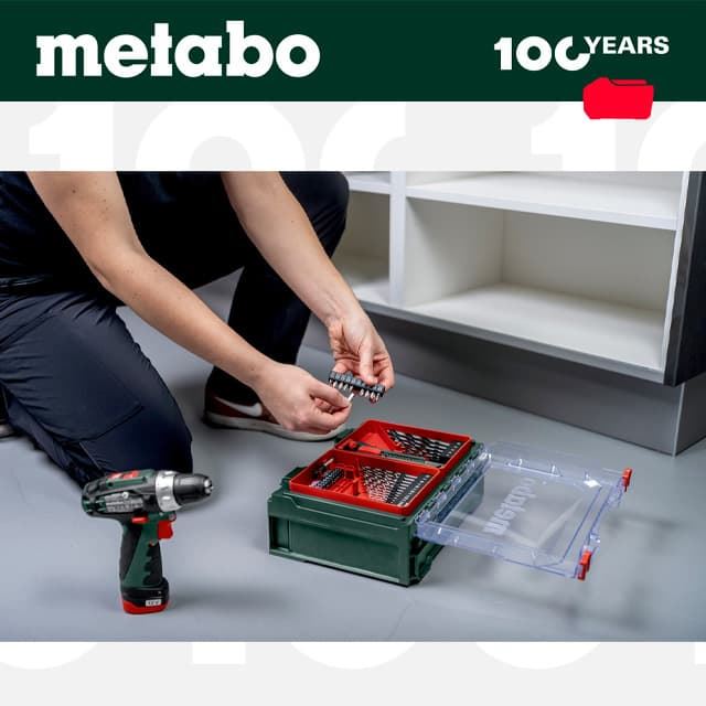 Atornillador METABO 12V PowerMaxx BS Basic Set 41 Piezas - Imagen 4