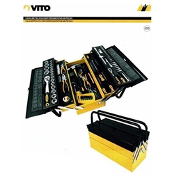 Caja de Herramientas VITO 88 Piezas Chrome Vanadium - Imagen 2
