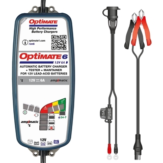 Cargador Baterías OPTIMATE 6 12V 6A - Imagen 2
