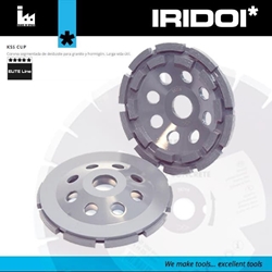 Corona Desbaste Granito/Piedra/Hormigón IRIDOI KSS Cup D.125 Int. 22.2 - Imagen 1