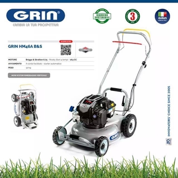 Cortacésped Gasolina GRIN HM 46 A B&S 675 - Imagen 1