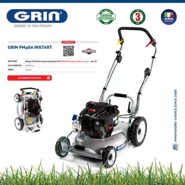 Cortacésped Gasolina GRIN PM 46 A B&S 850 Instart - Imagen 1