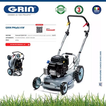 Cortacésped Gasolina GRIN PM 46 A Kawasaki FJ180V - Imagen 1