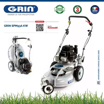 Cortacésped Gasolina GRIN SPM 53 Kawasaki FJ180V - Imagen 1