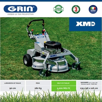 Cortadora de Césped Gasolina GRIN XM90A B&S4175EX - Imagen 1