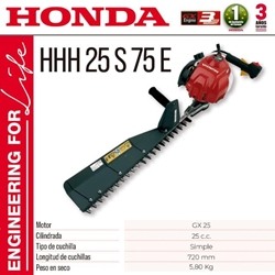Cortasetos Gasolina 4T HONDA HHH 25 S 75 E - Imagen 1
