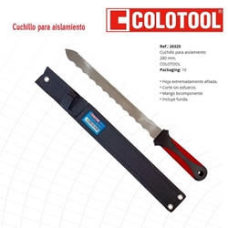 Cuchillo Corte Aislamientos 280MM COLOTOOL + Funda - Imagen 1