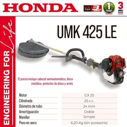 Desbrozadora Gasolina 4T HONDA UMK 425 LE - Imagen 1
