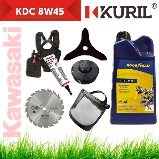 Desbrozadora KURIL KDC8W53 Kawasaki TJ53 - Imagen 2