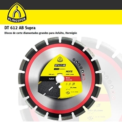 Disco Diamantado KLINGSPOR DT 612 AB D.300X25.4 - Imagen 1