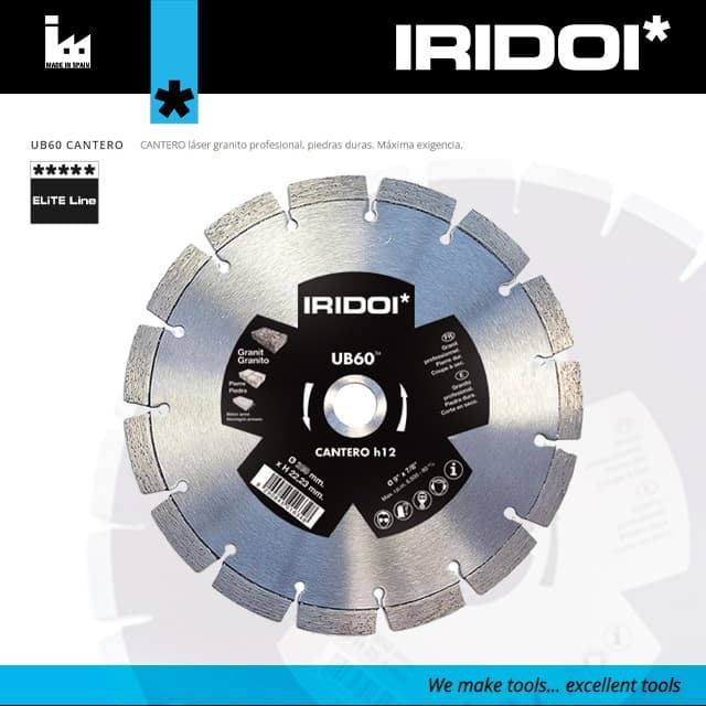 Disco IRIDOI UB60 150 H22.23 Granito - Imagen 1