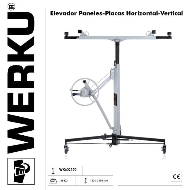 Elevador de Placas WERKU 1220-3350MM - Imagen 1