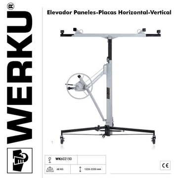 Elevador de Placas WERKU 1220-3350MM - Imagen 1