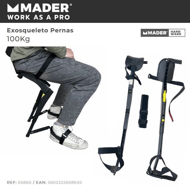 Exoesqueleto Piernas MADER MHW 100Kg - Imagen 1