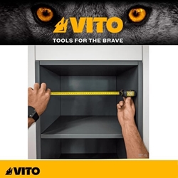 Flexómetro Ventana de Lectura VITO 3M/16MM - Imagen 2