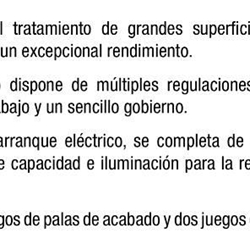 Fratasadora IMCOINSA 2A20 Dúplex - Imagen 2