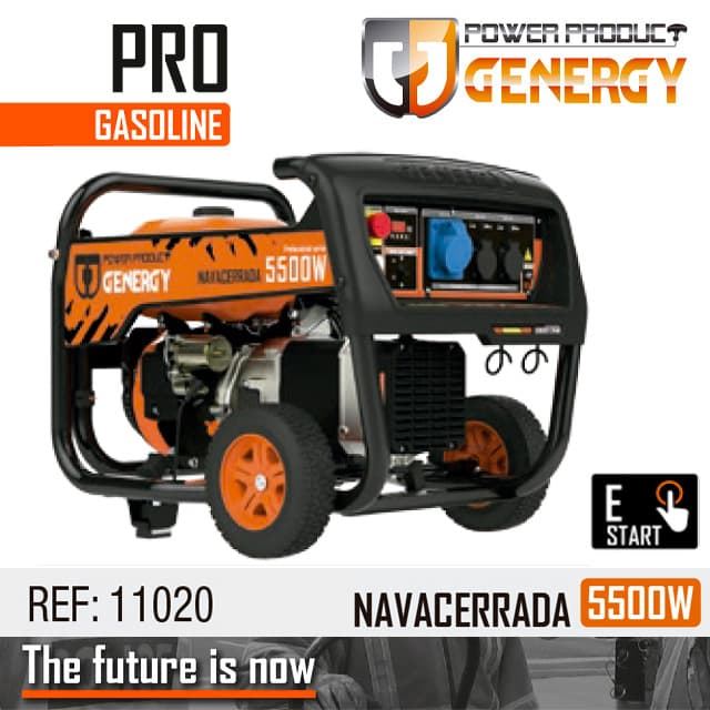 Generador Gasolina GENERGY Navacerrada 5500W Pro-S - Imagen 1
