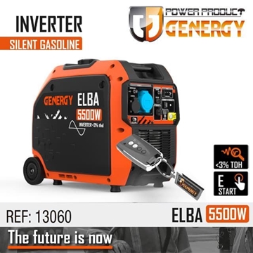 Generador Gasolina Inverter GENERGY Elba 5500W Silent RC - Imagen 1