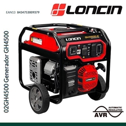 Generador Gasolina LONCIN GH4500 AVR - Imagen 1