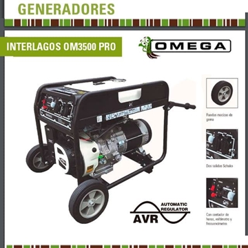 Generador Gasolina OMEGA Interlagos OM3500 Pro - Imagen 1