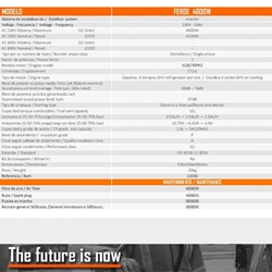 Generador Inverter GENERGY Feroe 4600W - Imagen 2