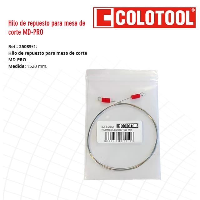 Hilo Corte Mesa MD-PRO COLOTOOL 1520/1540MM - Imagen 1