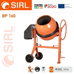 Hormigonera Eléctrica Profesional SIRL BP160 0.5CV - Imagen 1