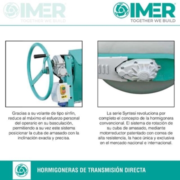 Hormigonera Gasolina IMER Syntesi-250 - Imagen 2