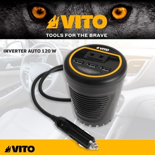 Inverter Auto DC12V-AC230V USB Power VITO - Imagen 1