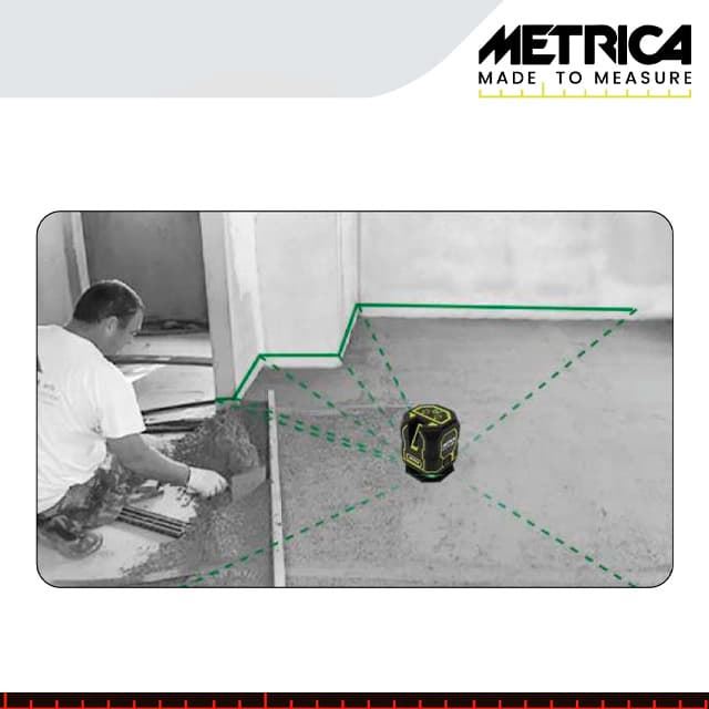 Láser MÉTRICA Ground 360º Green -Especial Suelos- - Imagen 2