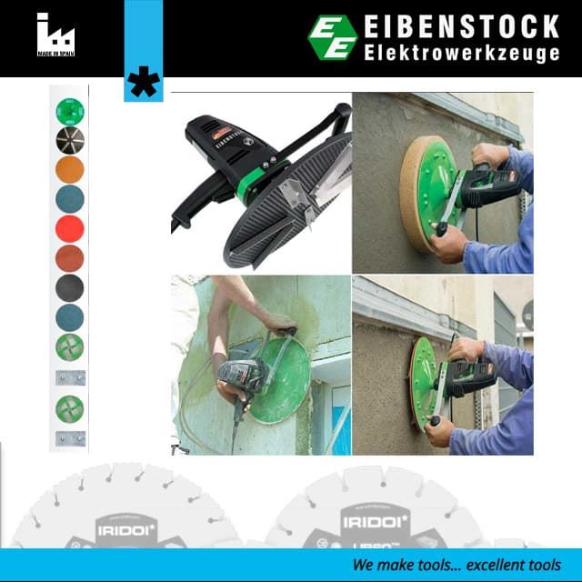 Máquina EIBENSTOCK EPG400 Fratasar, Enfoscar y Emplastecer. Pack EPG400 + 4 Esponjas - Imagen 3