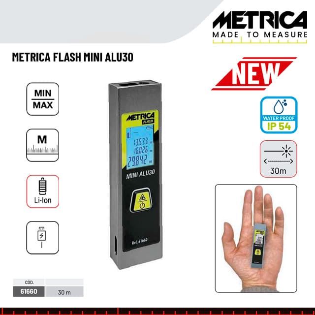 Medidor Láser METRICA Mini Alu30 - Imagen 1