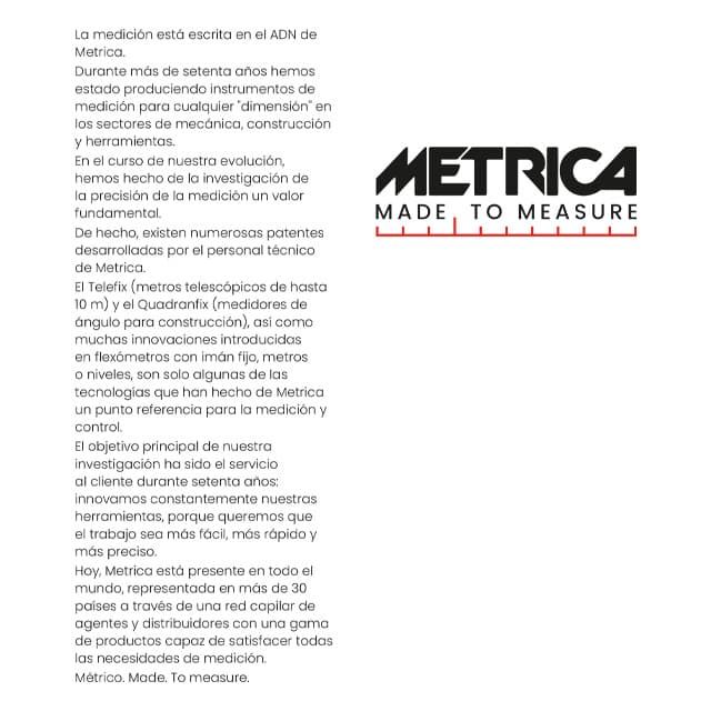 Medidor Láser METRICA One 30 - Imagen 4