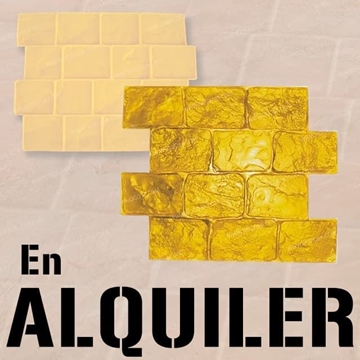 Moldes Hormigón Impreso EN ALQUILER - Imagen 1