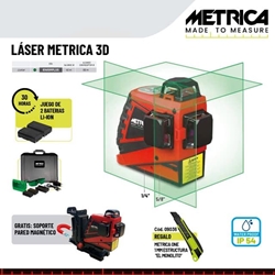 Nivel Láser METRICA 3D Verde - Imagen 1