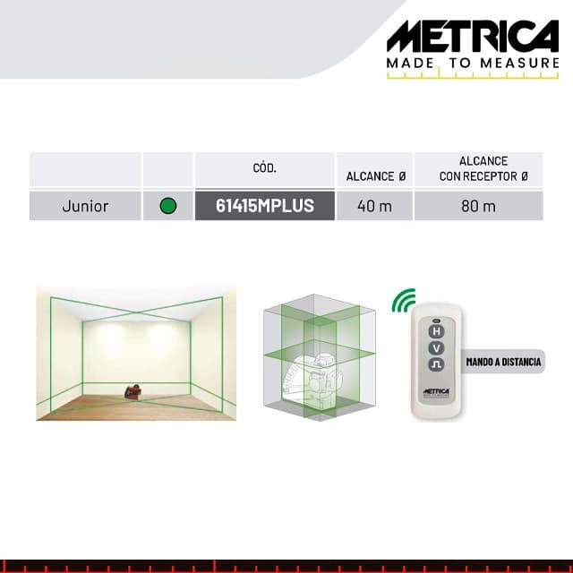 Nivel Láser METRICA 3D Verde - Imagen 2