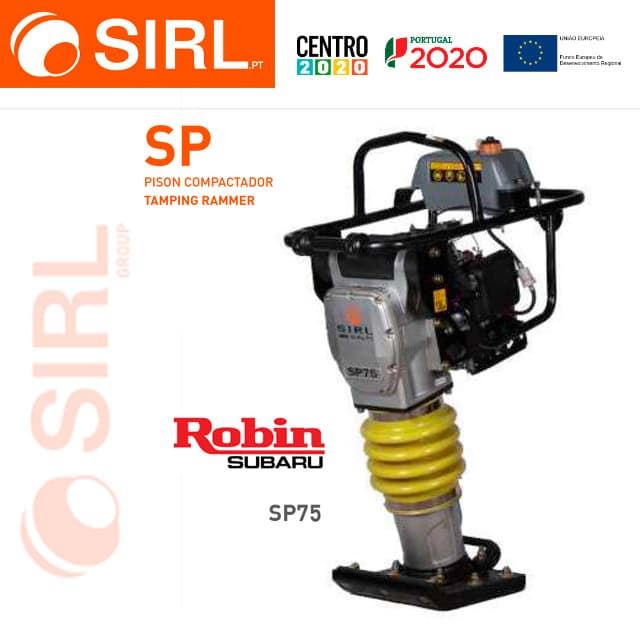 Pisón Compactador SIRL SP75 Robin-Subaru EH12 - Imagen 1