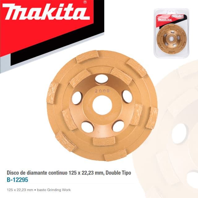 Plato Diamante MAKITA 125X22.23 - Imagen 1