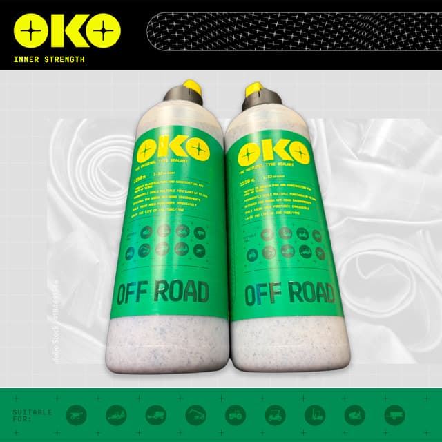 Sellador de Neumáticos Antipinchazos OKO Off Road 1.25L (2UDS) - Imagen 1