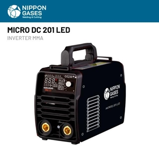Soldadora Inverter MMA NIPPON MicroDC 201 LED - Imagen 1