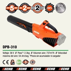 Soplador Batería ECHO DPB-310 * - Imagen 1