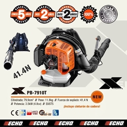 Soplador de Mochila ECHO PB 7910T - Imagen 1