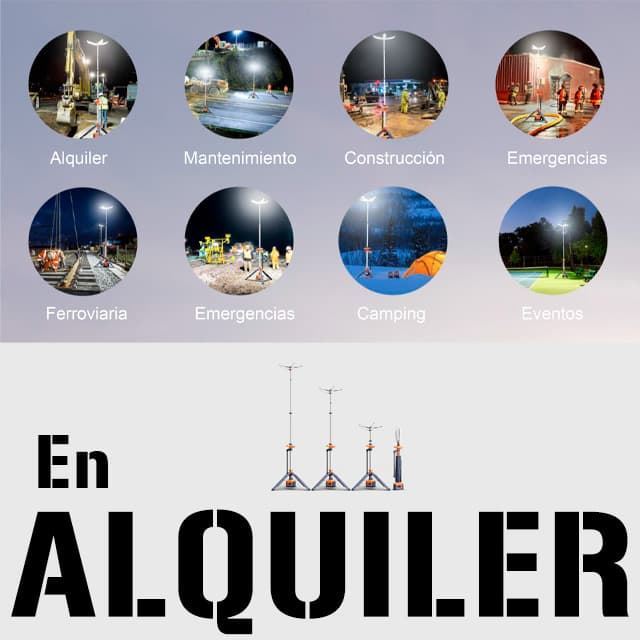 Torres de Iluminación Portátiles EN ALQUILER - Imagen 3